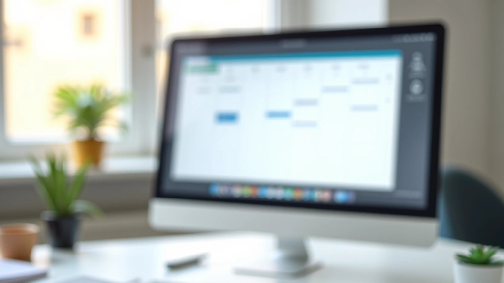 Tela de computador mostrando portal de agendamento AIMA com calendário e horários disponíveis