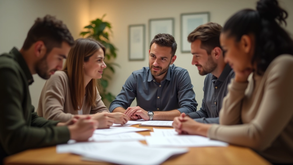Consulta profissional de reunificação familiar com família